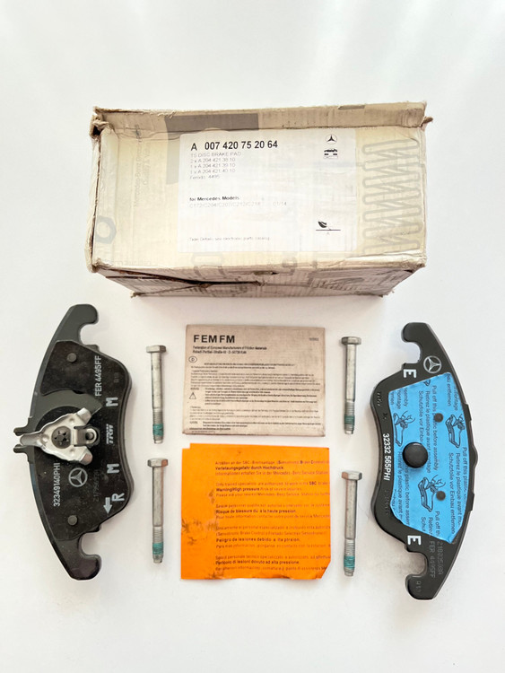 لنت ترمز اورجینال مرسدس بنز Mercedes Part Number : 0074207520 - E Class W 212 2009-2016 - E250