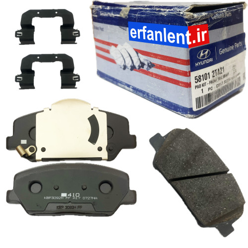 لنت ترمز اصلی جلو هیوندای جنسیس کوپه غیر برمبو -Genuine Parts--پارت نامبر: 581012TA21