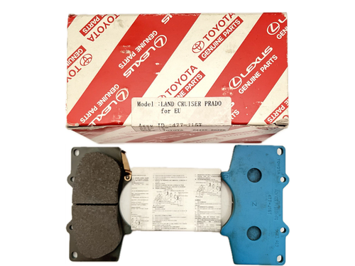 لنت ترمز اصلی ( اورجینال ) جلو میتسوبیشی پاجرو 4 در ـ نوع 1 - جنیون پارتز ( Genuine Parts )