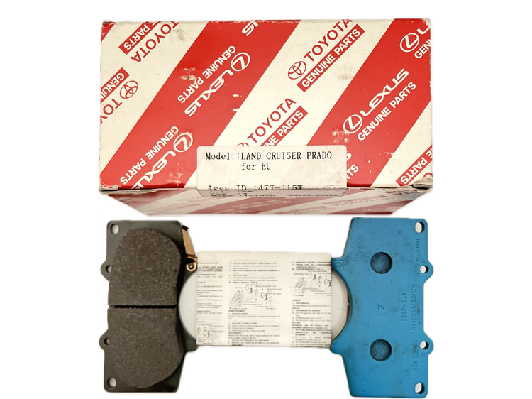 لنت ترمز اصلی ( اورجینال ) جلو میتسوبیشی پاجرو 4 در ـ نوع 1 - جنیون پارتز ( Genuine Parts )