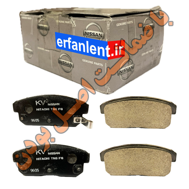 لنت ترمز اصلی (اورجینال ) عقب ماکسیما - جنیون پارتز ( Genuine Parts )